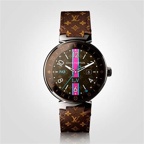 louis vuitton woman watch|Louis Vuitton tambour horizon watch.